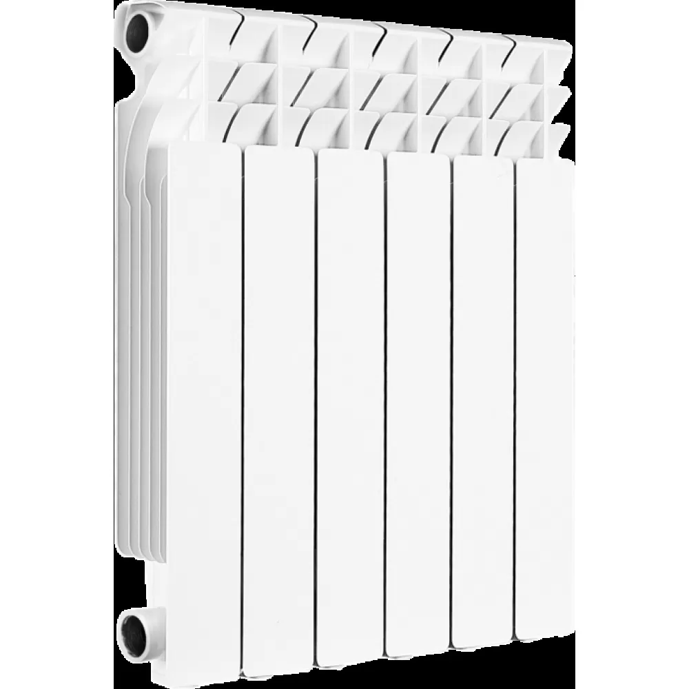 Алюминиевый секционный радиатор МИСОТ-Mirado БМ 500/80. Секционные радиаторы. Секционный радиатор с нижним подключением. Радиаторы отопления 500 80